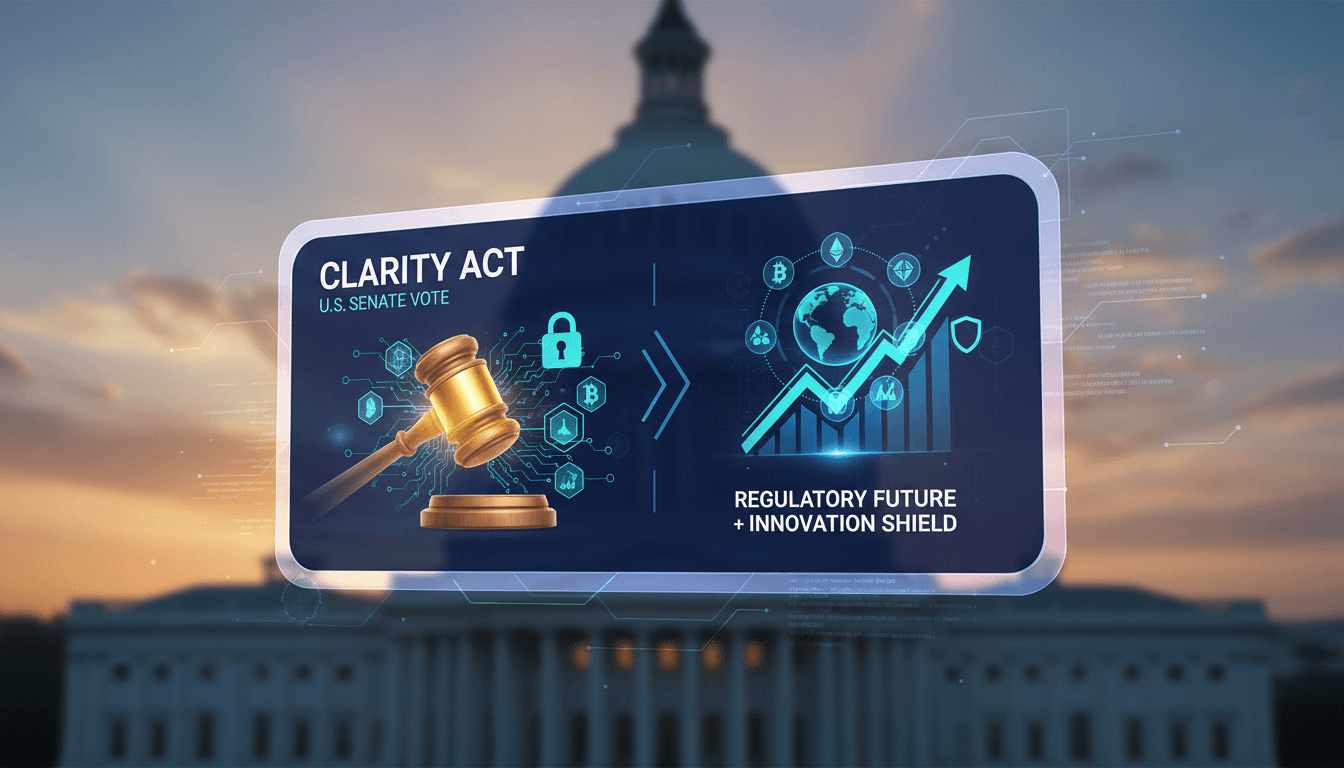 Advocacy for the CLARITY Act by over 200 organizations in the cryptocurrency sector.