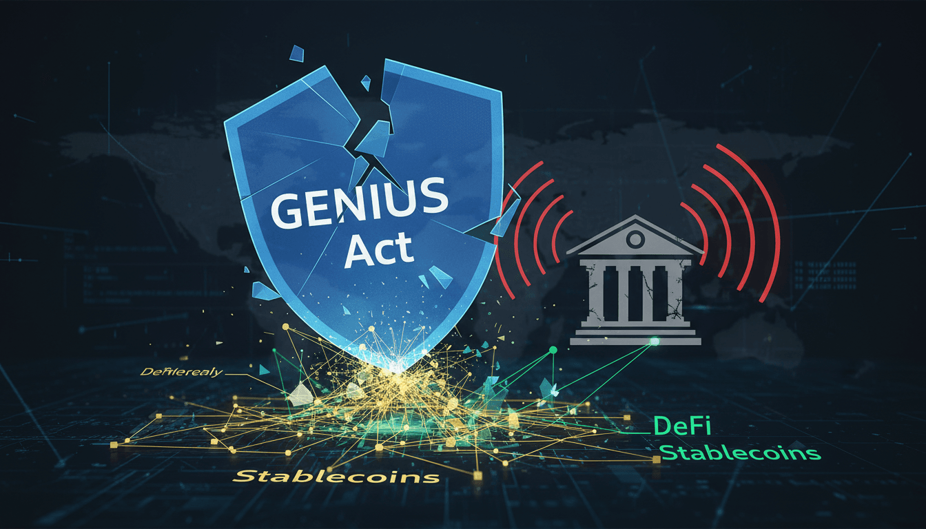 Hyperliquid and Paradigm raise concerns over GENIUS Act's impact on DeFi.