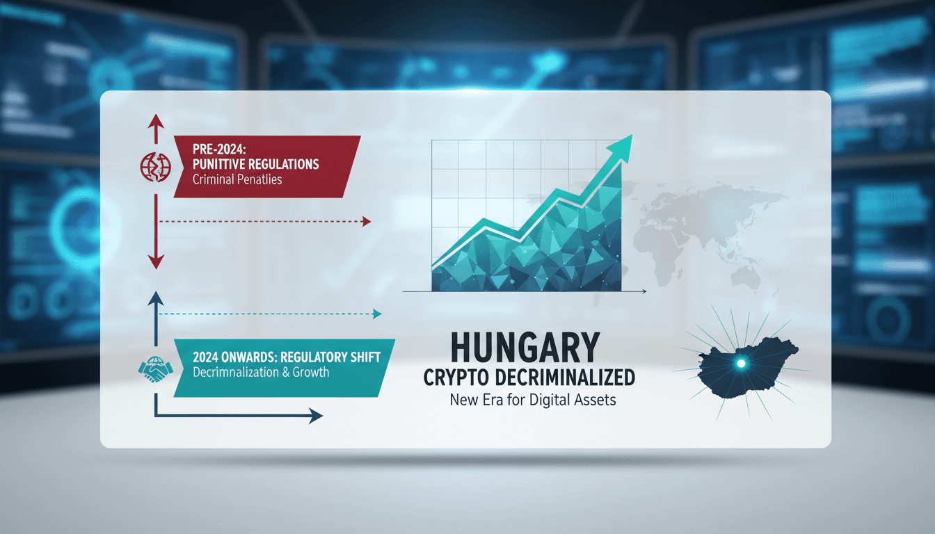 Hungary's regulatory shift towards cryptocurrency trading