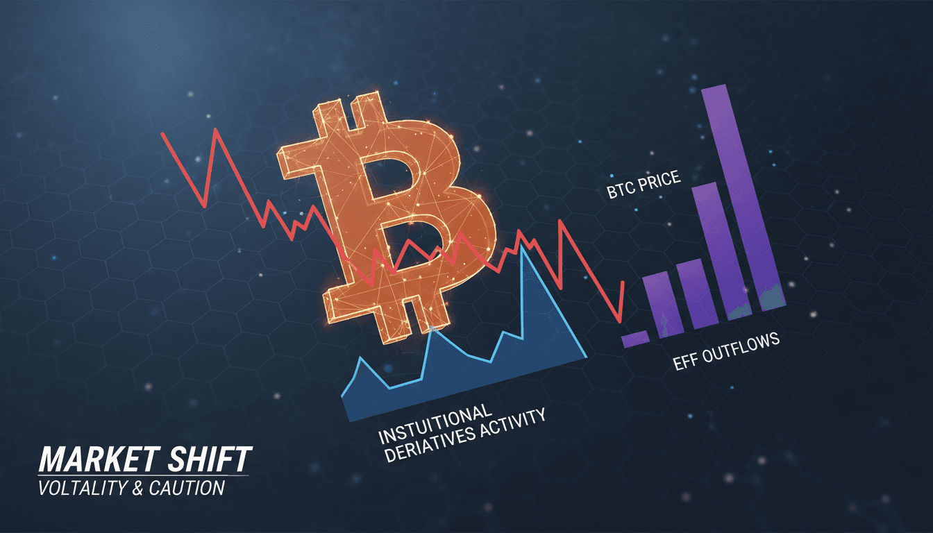 Bitcoin market dynamics shift as institutional activity and ETF outflows reshape trading strategies
