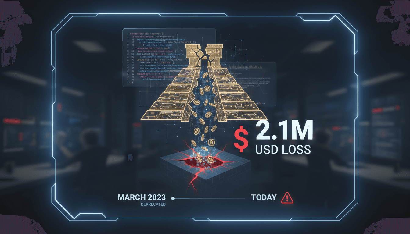 Illustration of the financial impact of the Aztec Connect smart contract exploit.