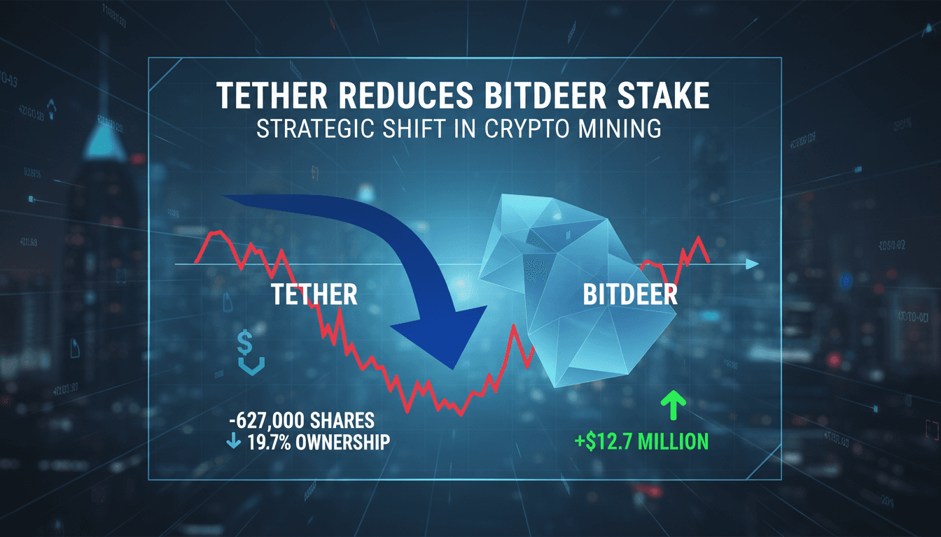 Tether's strategic share sale in Bitdeer and its market implications