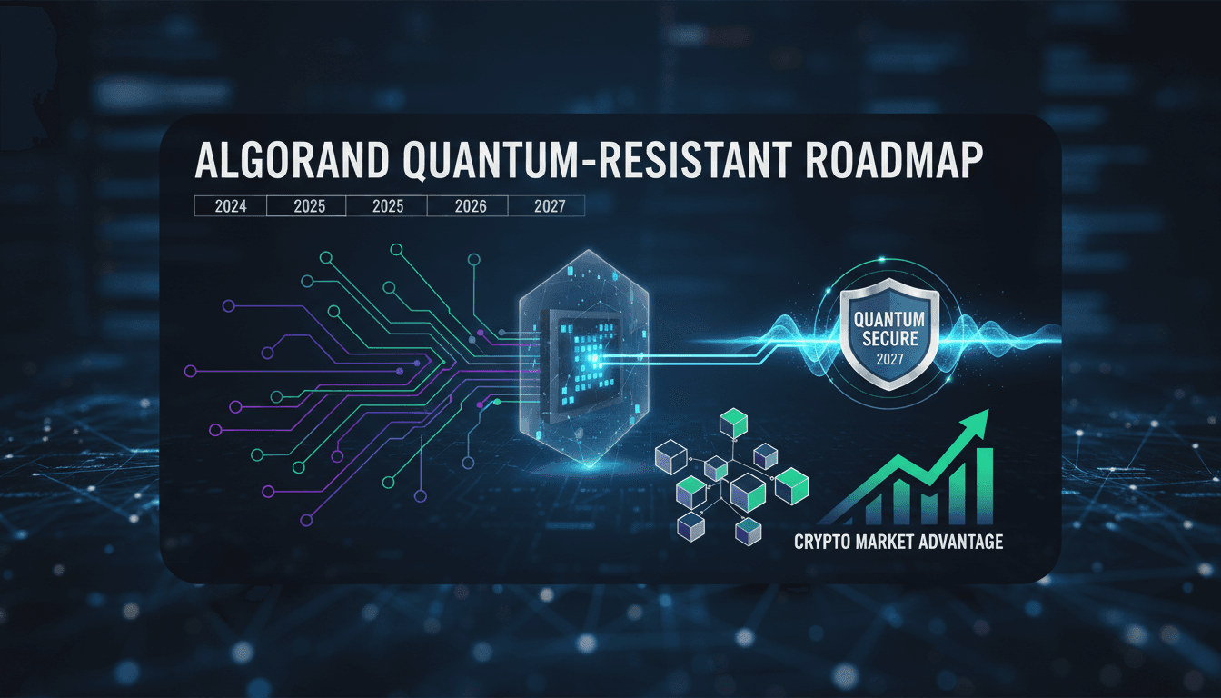 Algorand's roadmap for quantum-resistant blockchain technology by 2027