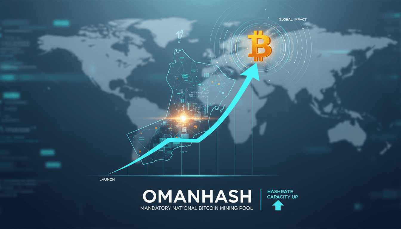 Oman launches mandatory national Bitcoin mining pool Omanhash