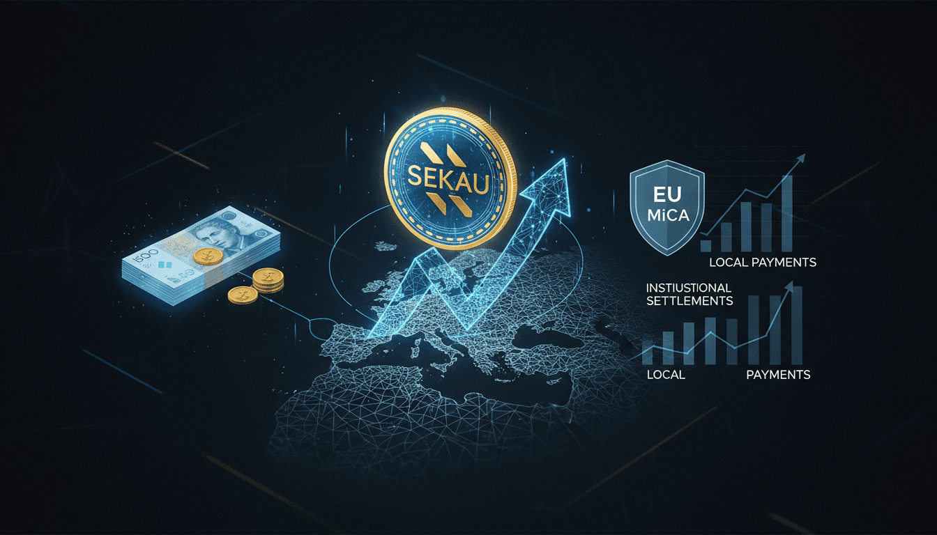 SEKAU stablecoin launch by AllUnity under EU regulations