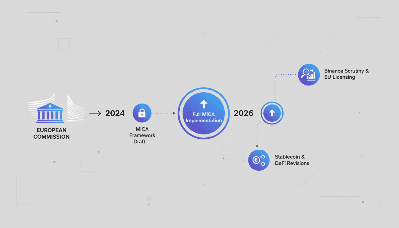 European Commission Revises MiCA Framework Amid Binance Scrutiny
