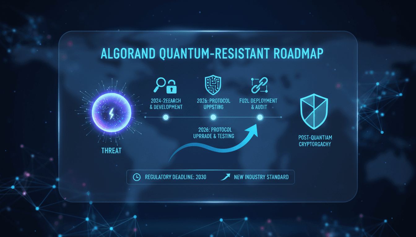 Algorand unveils roadmap for quantum-resistant blockchain by 2027
