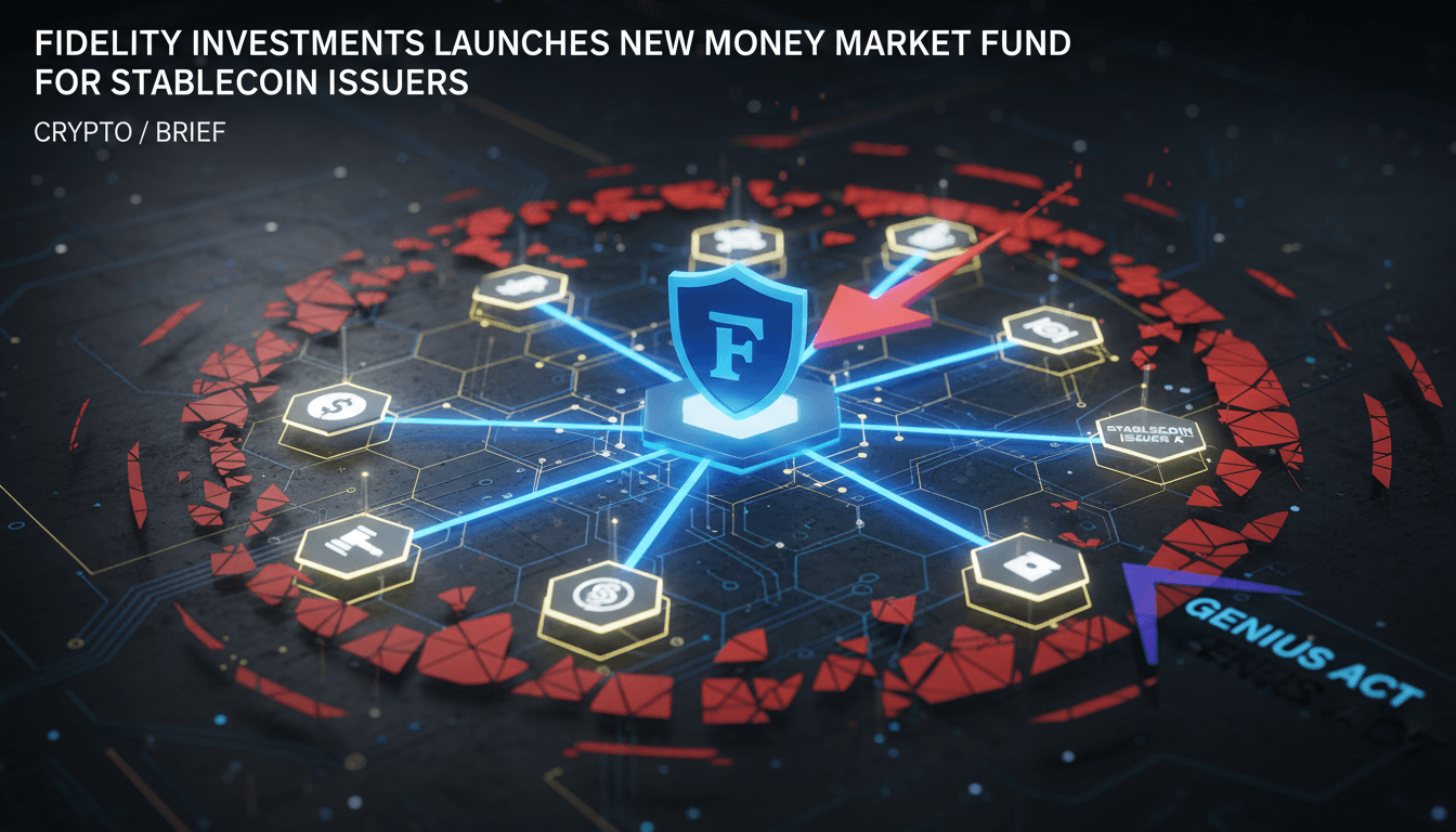 Fidelity Investments launches new money market fund for stablecoin issuers