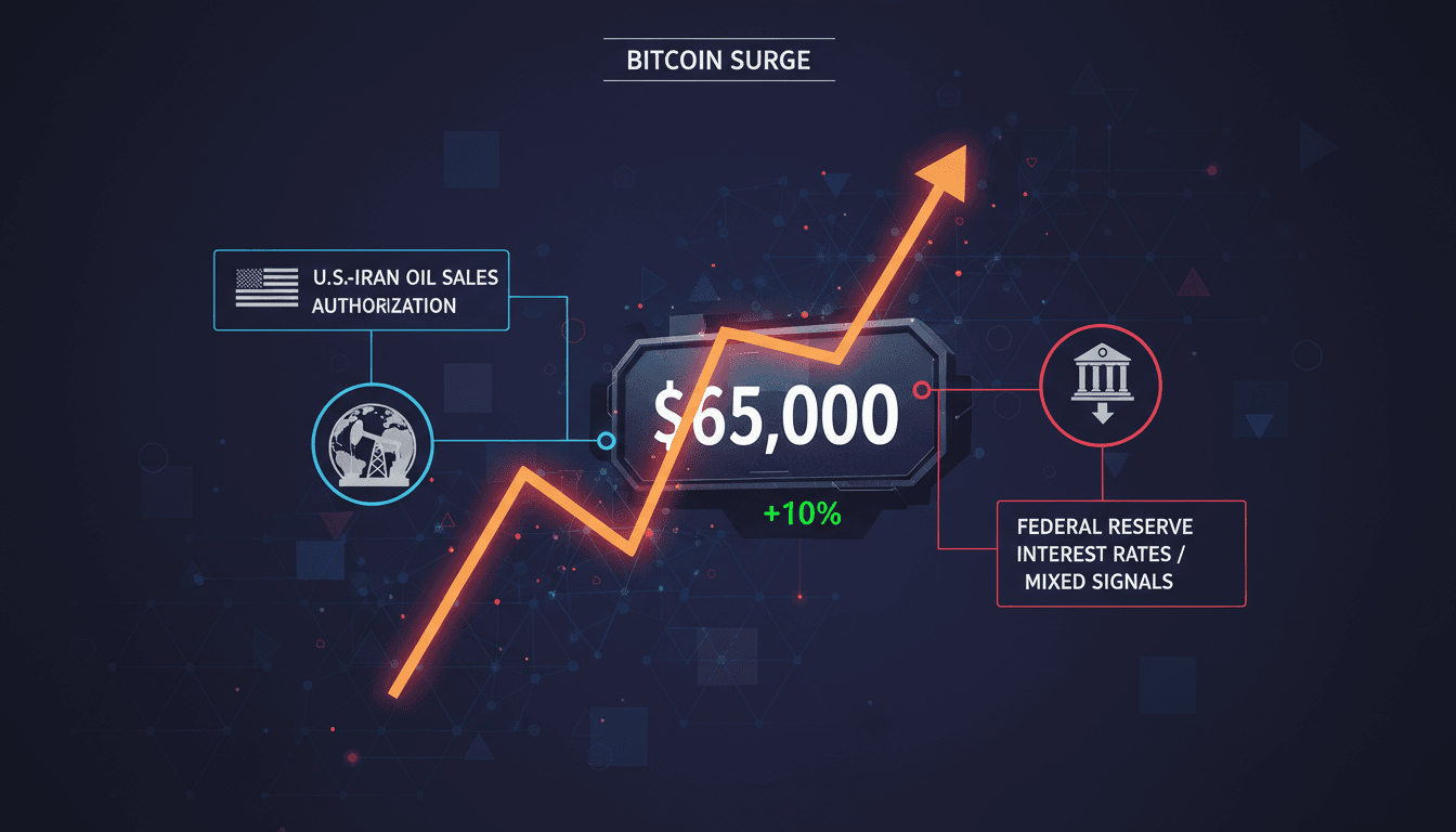 Bitcoin price surge analysis amid U.S.-Iran oil sales authorization