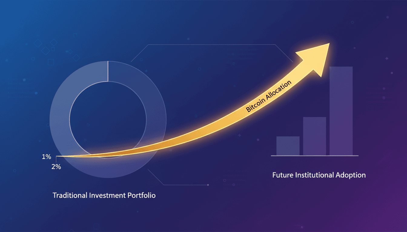BlackRock's recommendation for Bitcoin allocation in investment portfolios