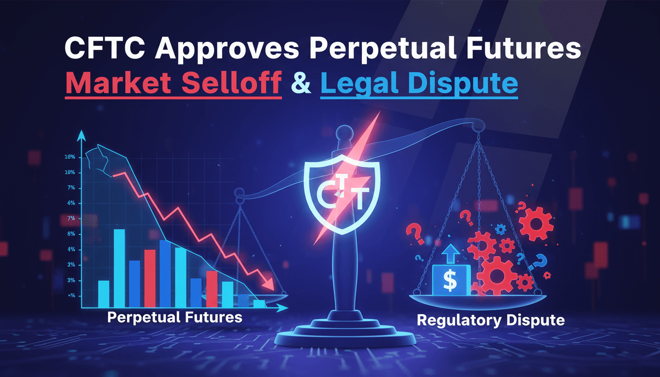 CFTC Approves Perpetual Futures Sparking Market Selloff and Legal Dispute
