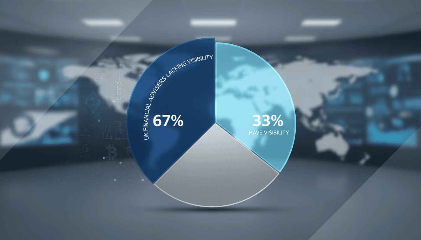 Financial advisers analyzing cryptocurrency data and trends.