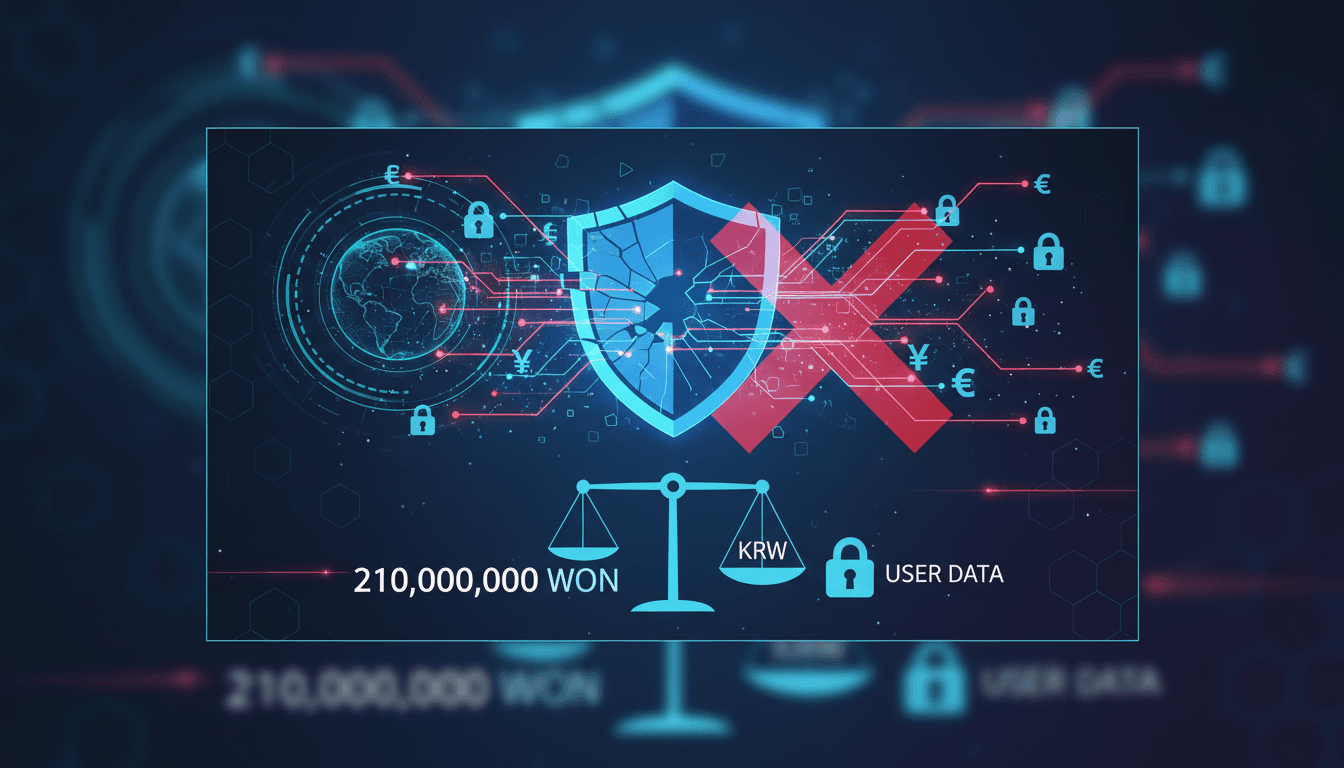 South Korea fines Bithumb 210 million won for unauthorized user data transfers