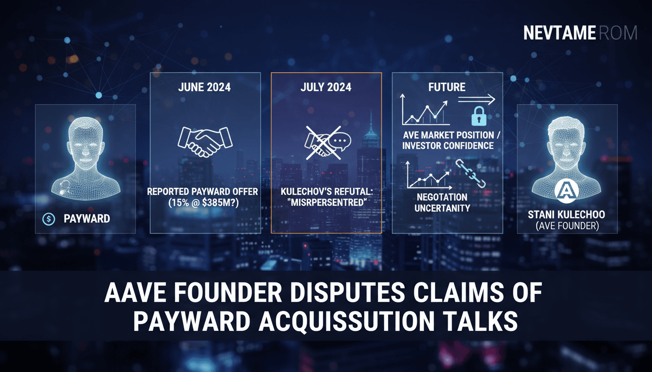 Aave founder disputes claims of Payward negotiating discounted stake acquisition