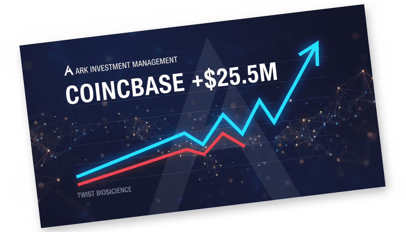 ARK Investment Management invests $25.5 million in Coinbase amid tech stock decline
