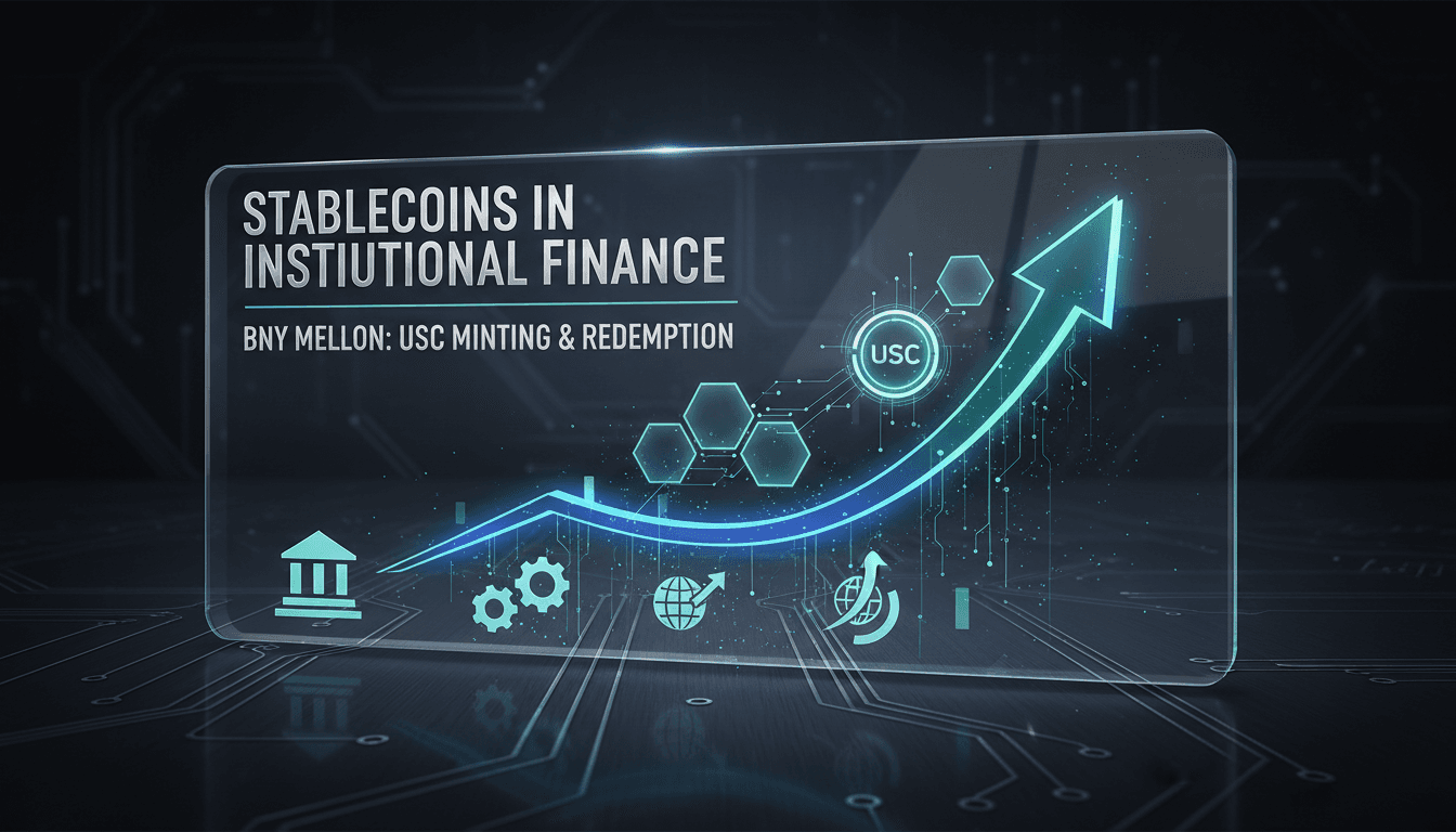 BNY Mellon expands Digital Asset Custody services to include USDC minting and redemption