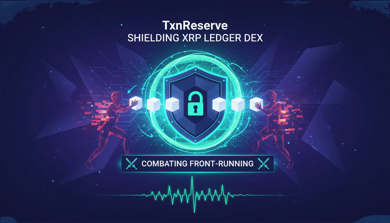 David Schwartz proposes TxnReserve to combat front-running on XRP Ledger DEX
