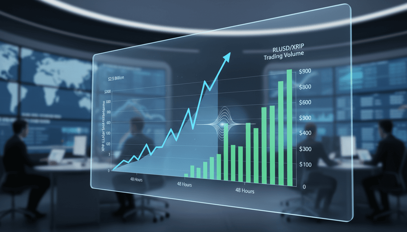 Ripple's RLUSD Drives XRP Ledger Settlement Volume to $2.5 Billion