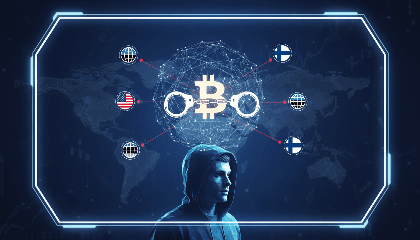 Arrest of a teenager involved in a cryptocurrency ransom scheme