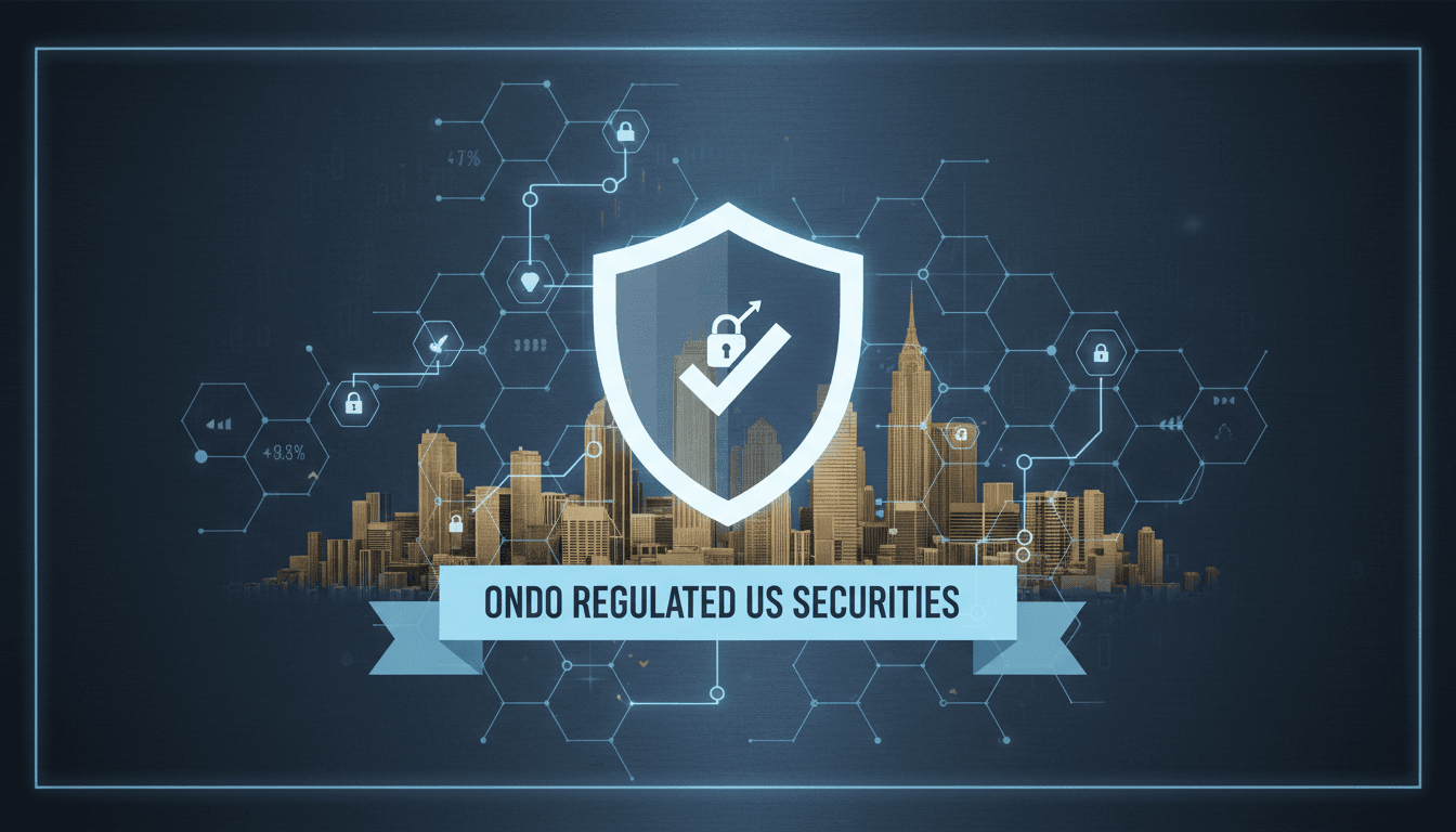 Ondo Finance tokenized U.S. securities launch event