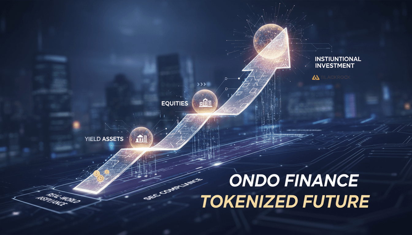 Ondo Finance launches SEC-compliant tokenized yield assets and equities