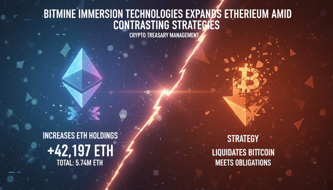 Bitmine Immersion Technologies logo with Ethereum graphics