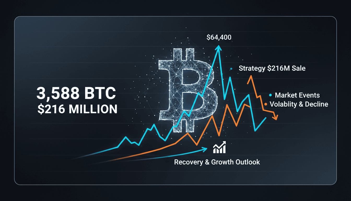 Bitcoin price chart showing fluctuations after a major sale