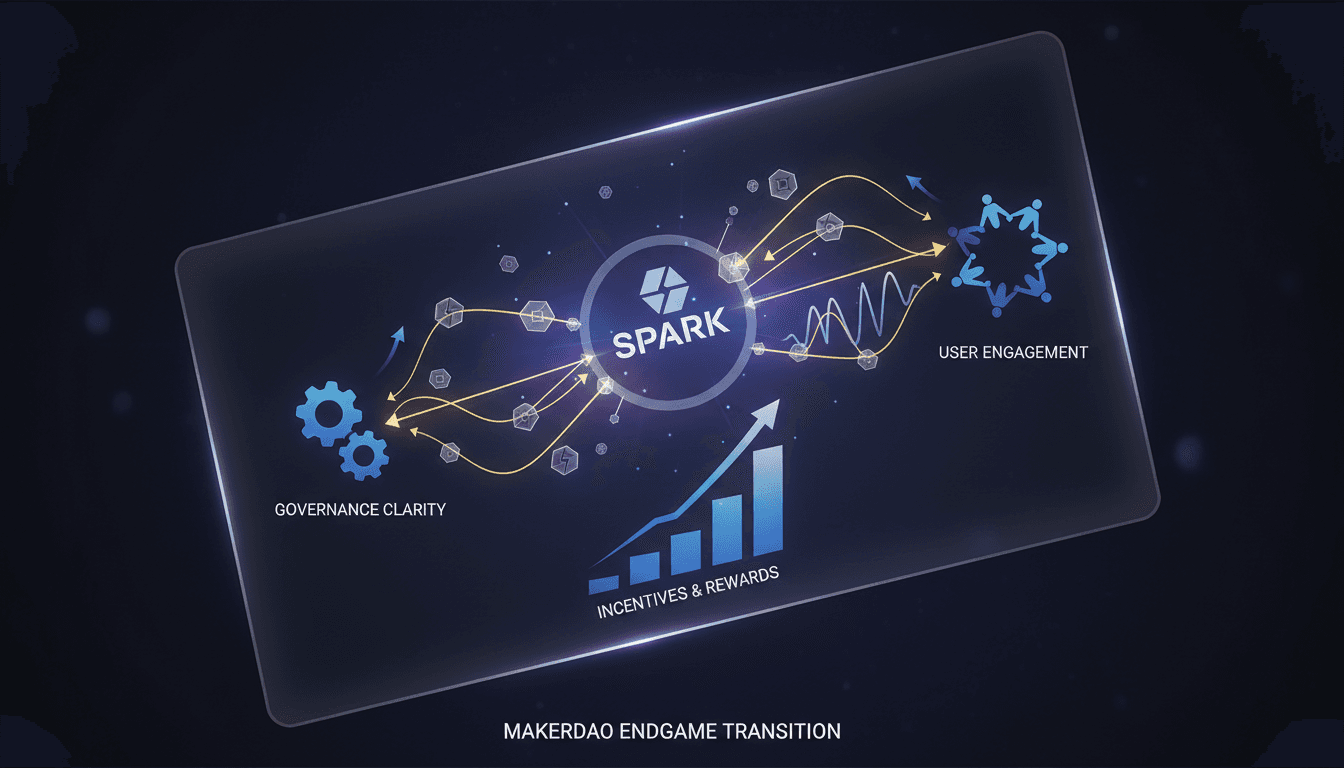 Illustration of MakerDAO's SPARK distribution plan and its impact on governance.
