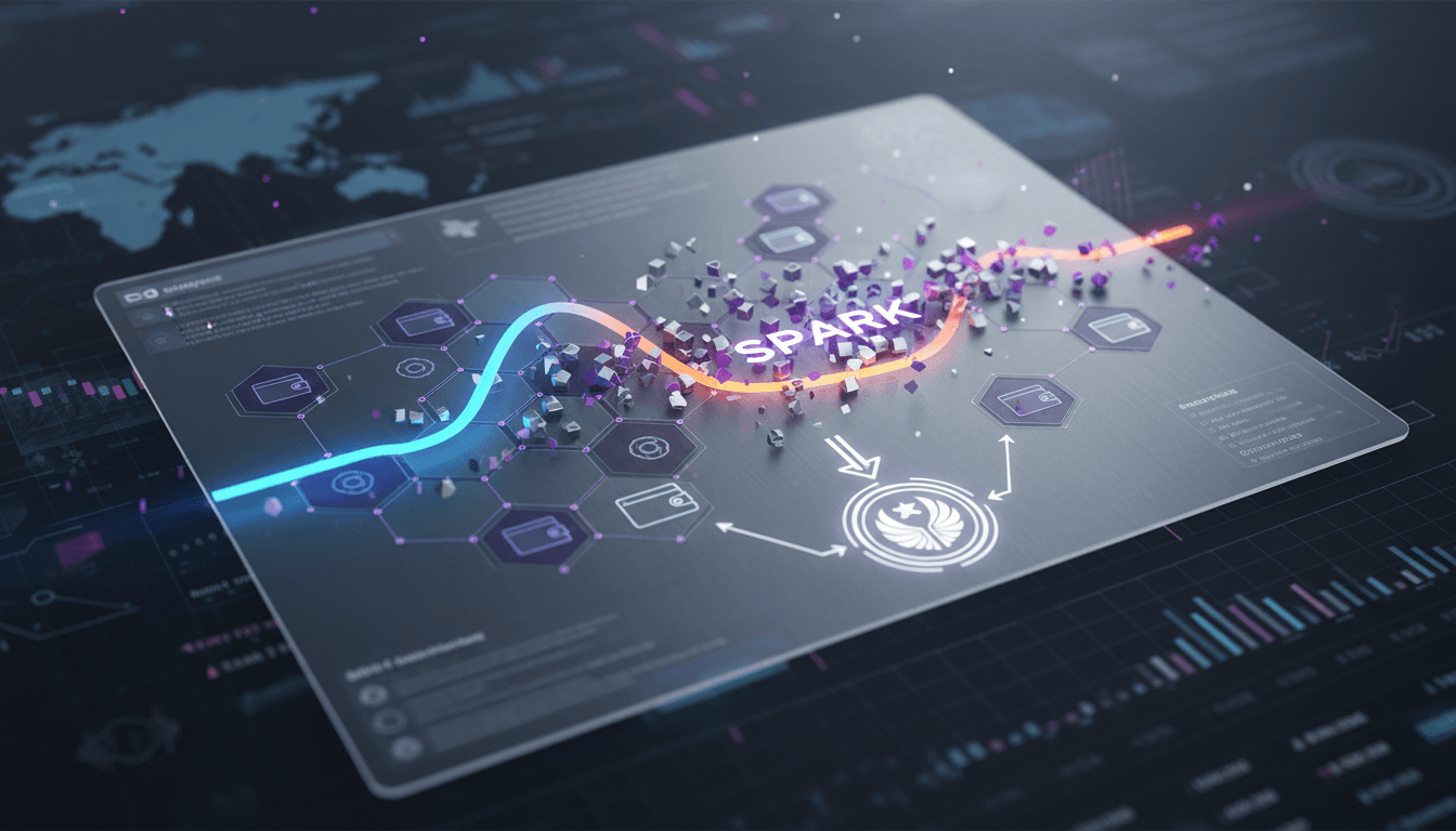 Illustration of MakerDAO's SPARK rollout and its impact on token distribution.