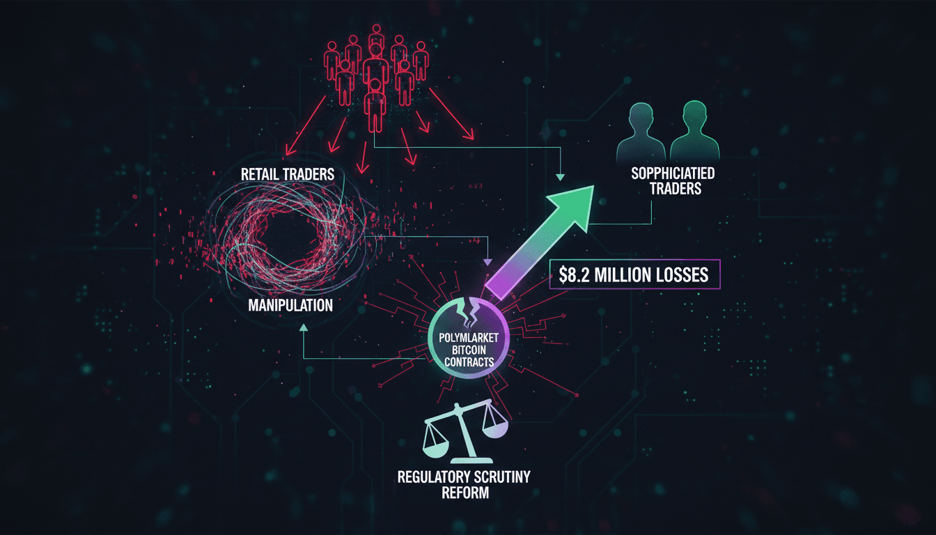 Analysis of manipulation in Polymarket's Bitcoin prediction contracts