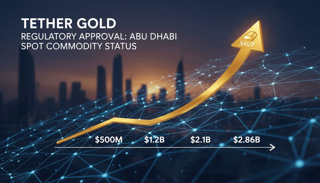 Tether Gold recognized as a spot commodity in Abu Dhabi