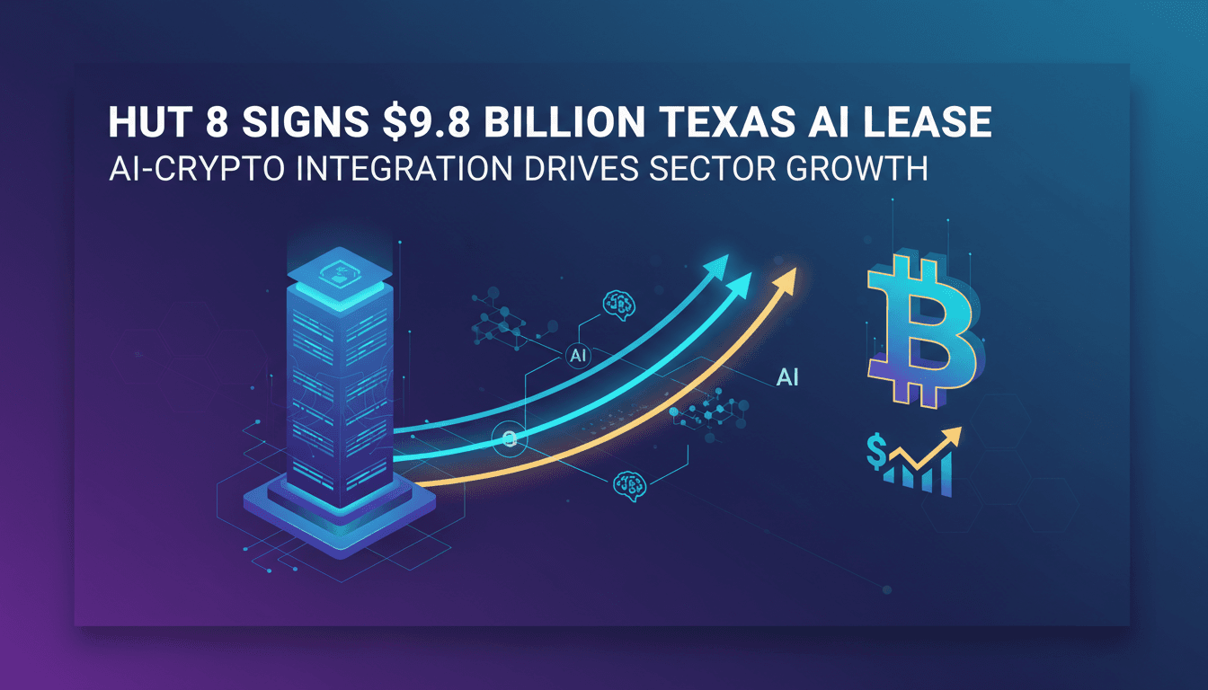Hut 8 AI data center capacity announcement in Texas