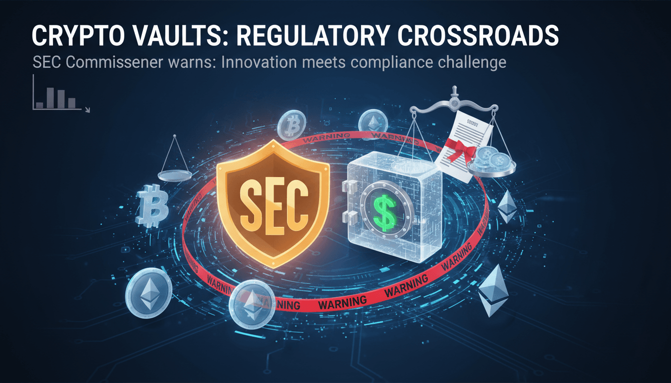 SEC Commissioner Hester Peirce discussing cryptocurrency regulations