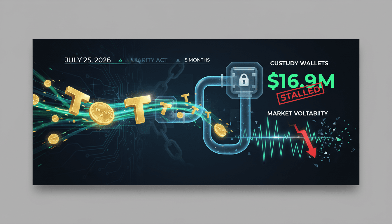Illustration of TRUMP token transfer dynamics and market implications.