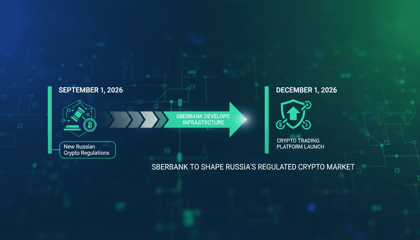 Sberbank's cryptocurrency trading infrastructure announcement