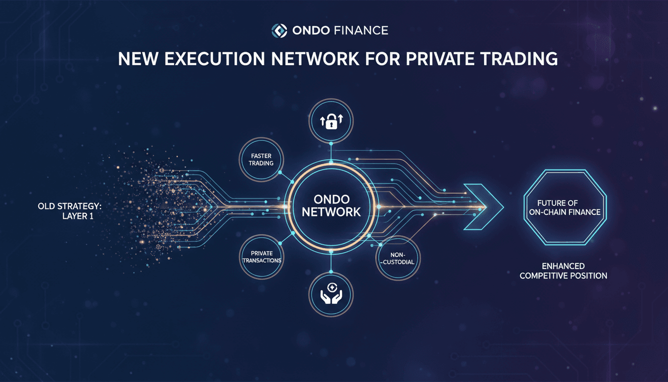 Ondo Finance's new execution network for private trading
