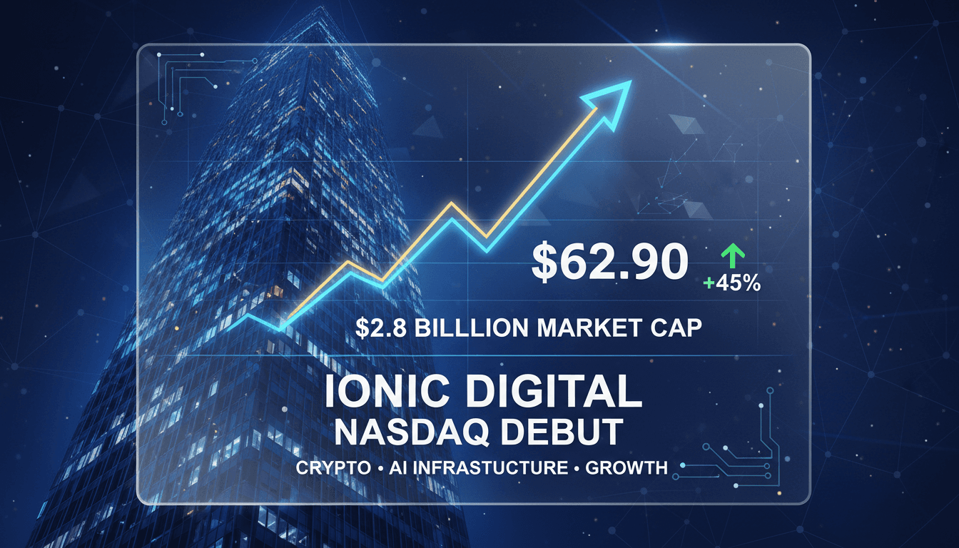Ionic Digital's stock performance and market debut analysis