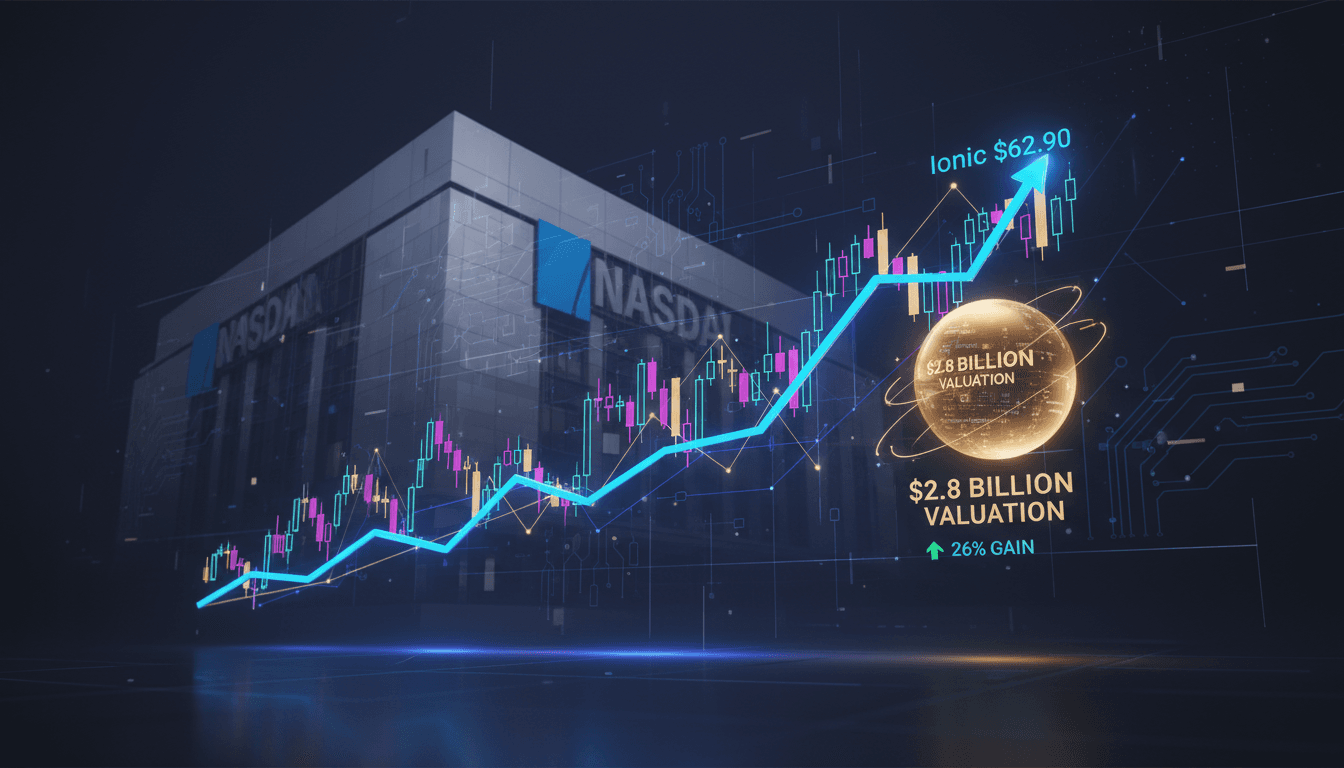 Ionic Digital Debuts on Nasdaq with $2.8 Billion Valuation
