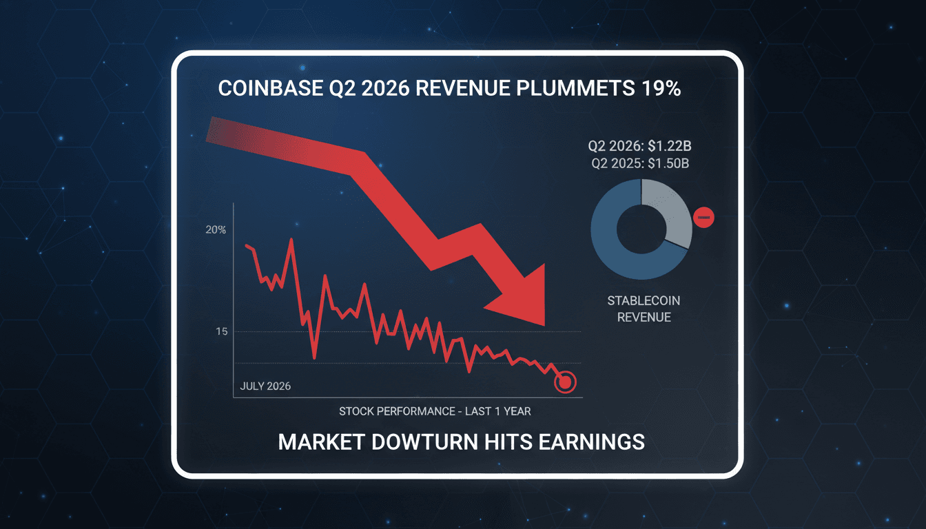 Coinbase earnings report analysis for Q2 2026
