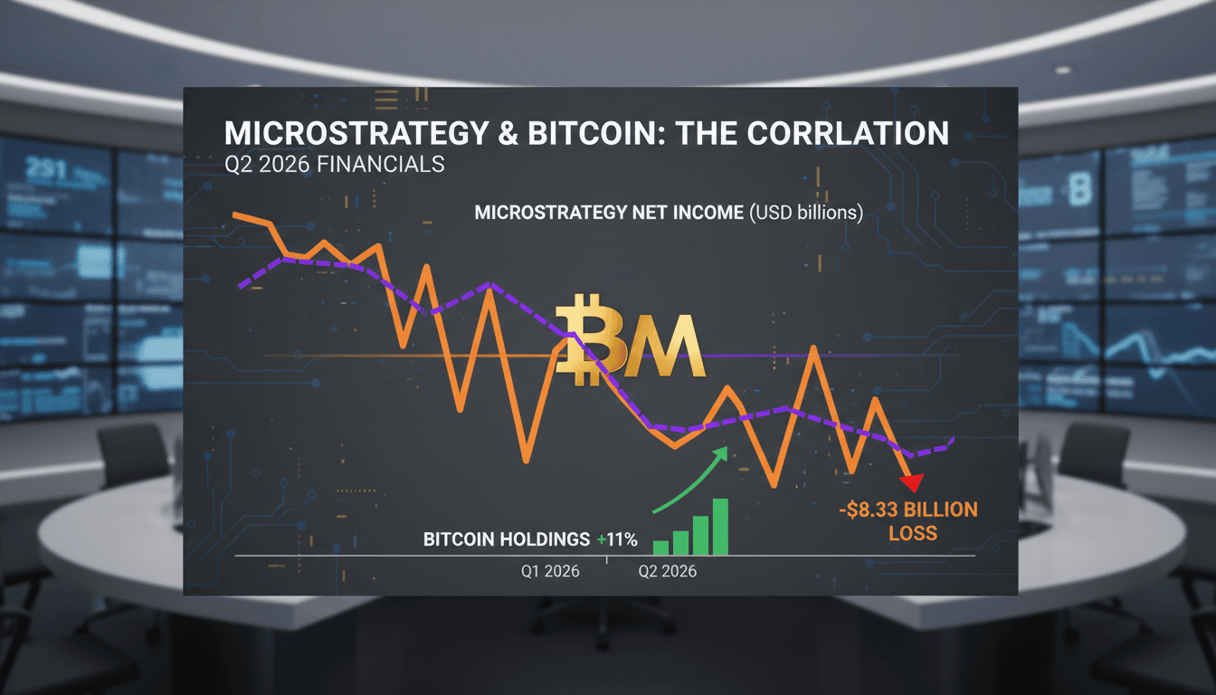 MicroStrategy's financial report on Bitcoin investments
