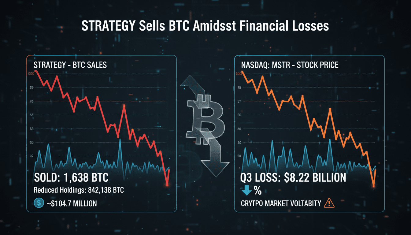 Strategy's Bitcoin sale and financial performance analysis