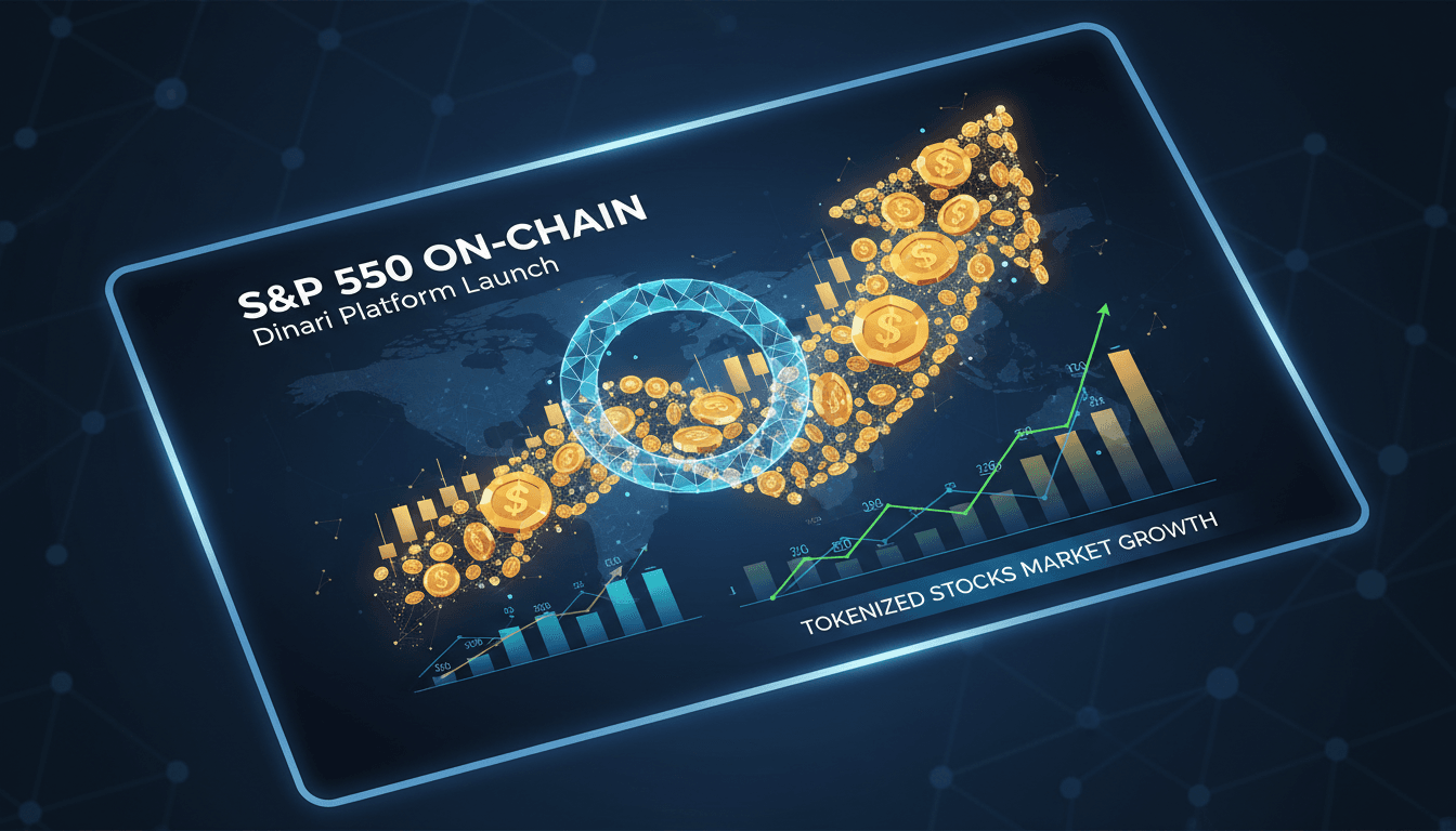 Dinari's new platform for trading tokenized S&P 500 stocks
