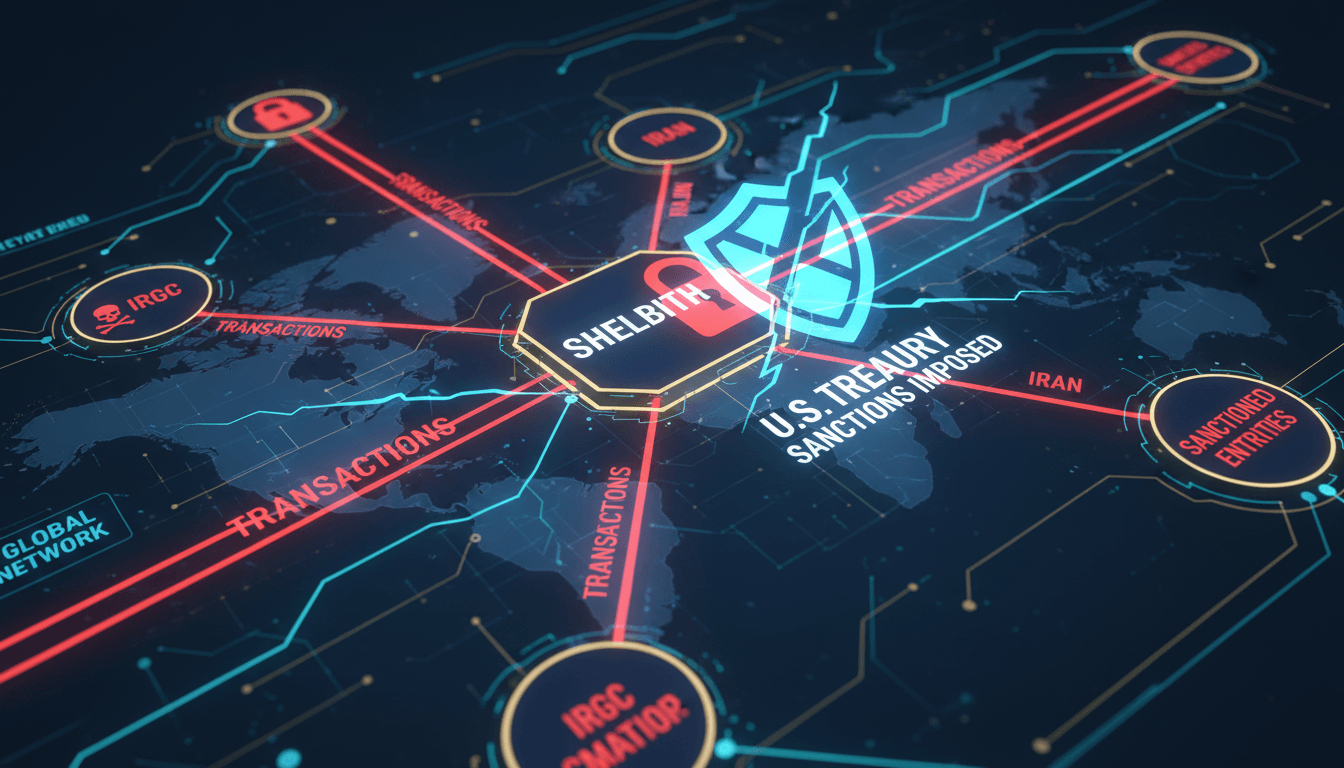 U.S. Treasury sanctions against cryptocurrency exchange Shelbit