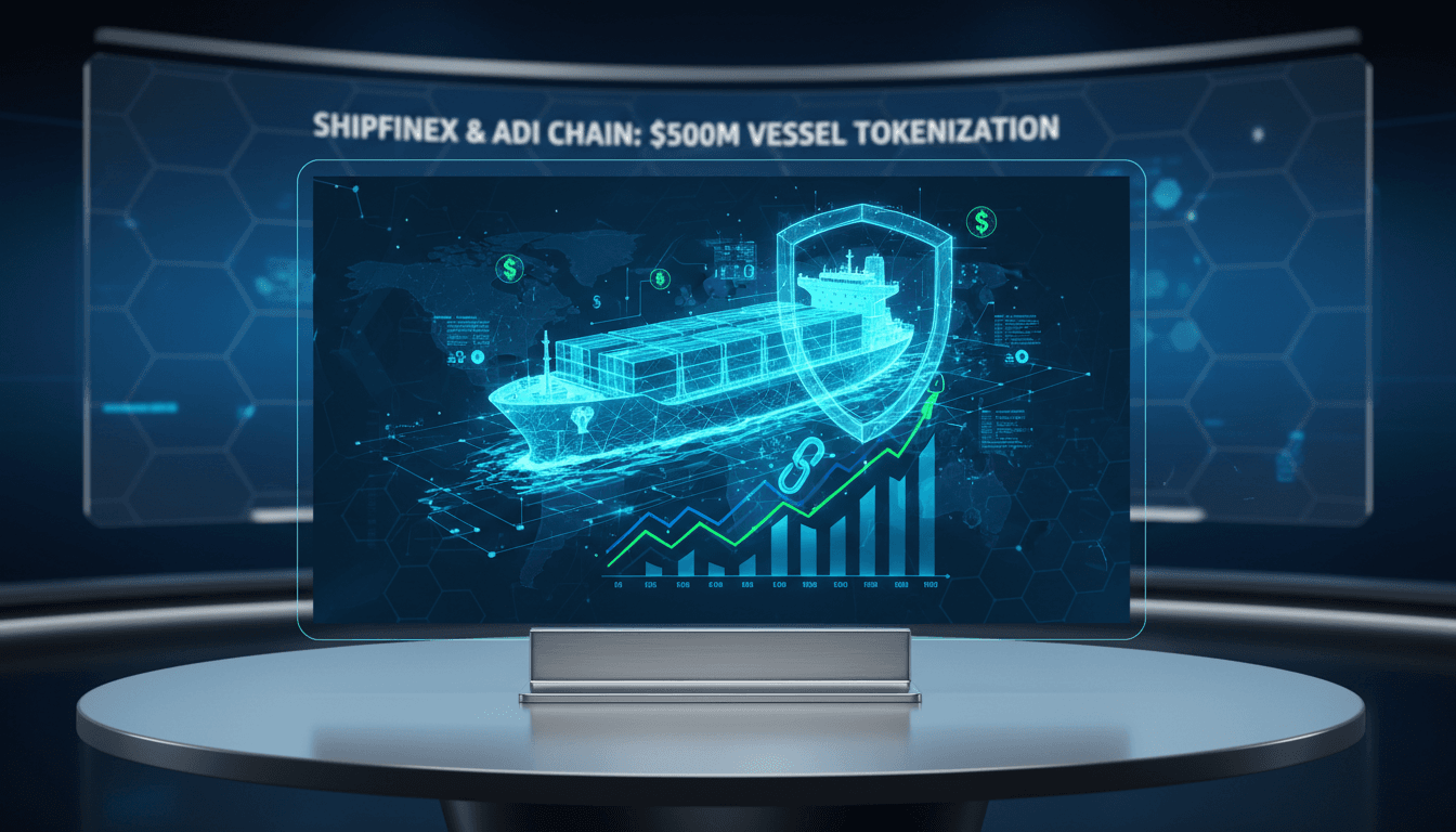 Shipfinex and ADI Chain partnership for vessel tokenization initiative