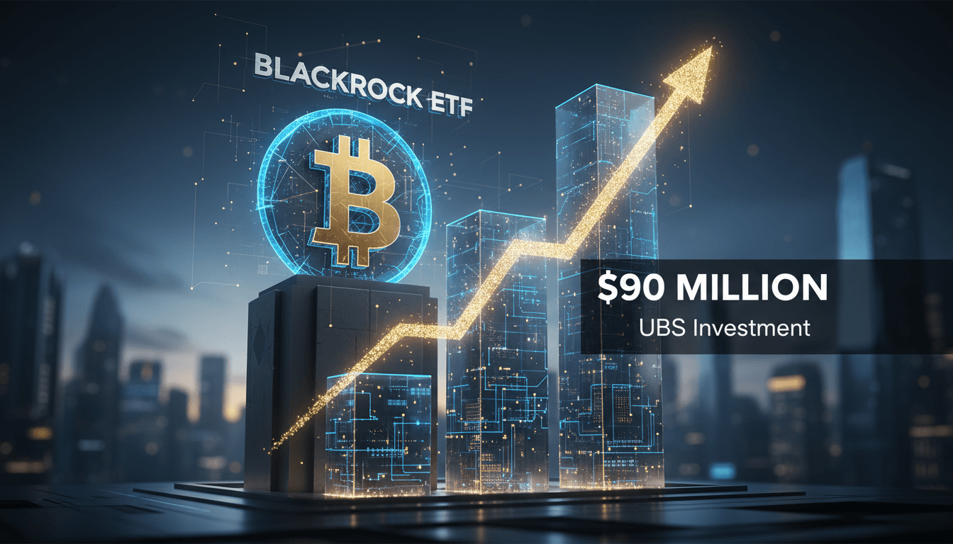 UBS increases investment in BlackRock's Bitcoin ETF to $90 million
