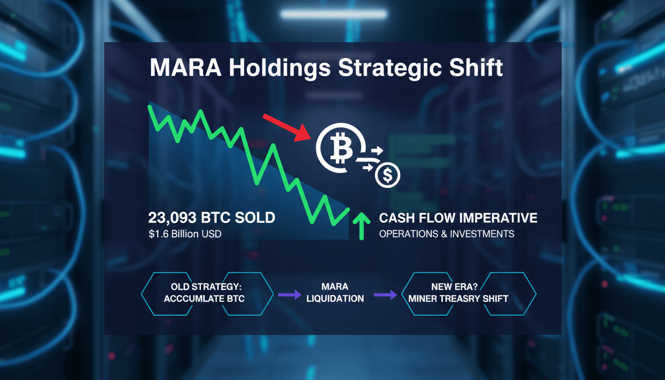 MARA Holdings Bitcoin liquidation analysis and market impact