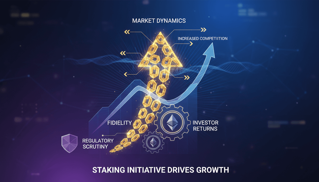 Fidelity's Ethereum Fund with staking integration and cash distributions