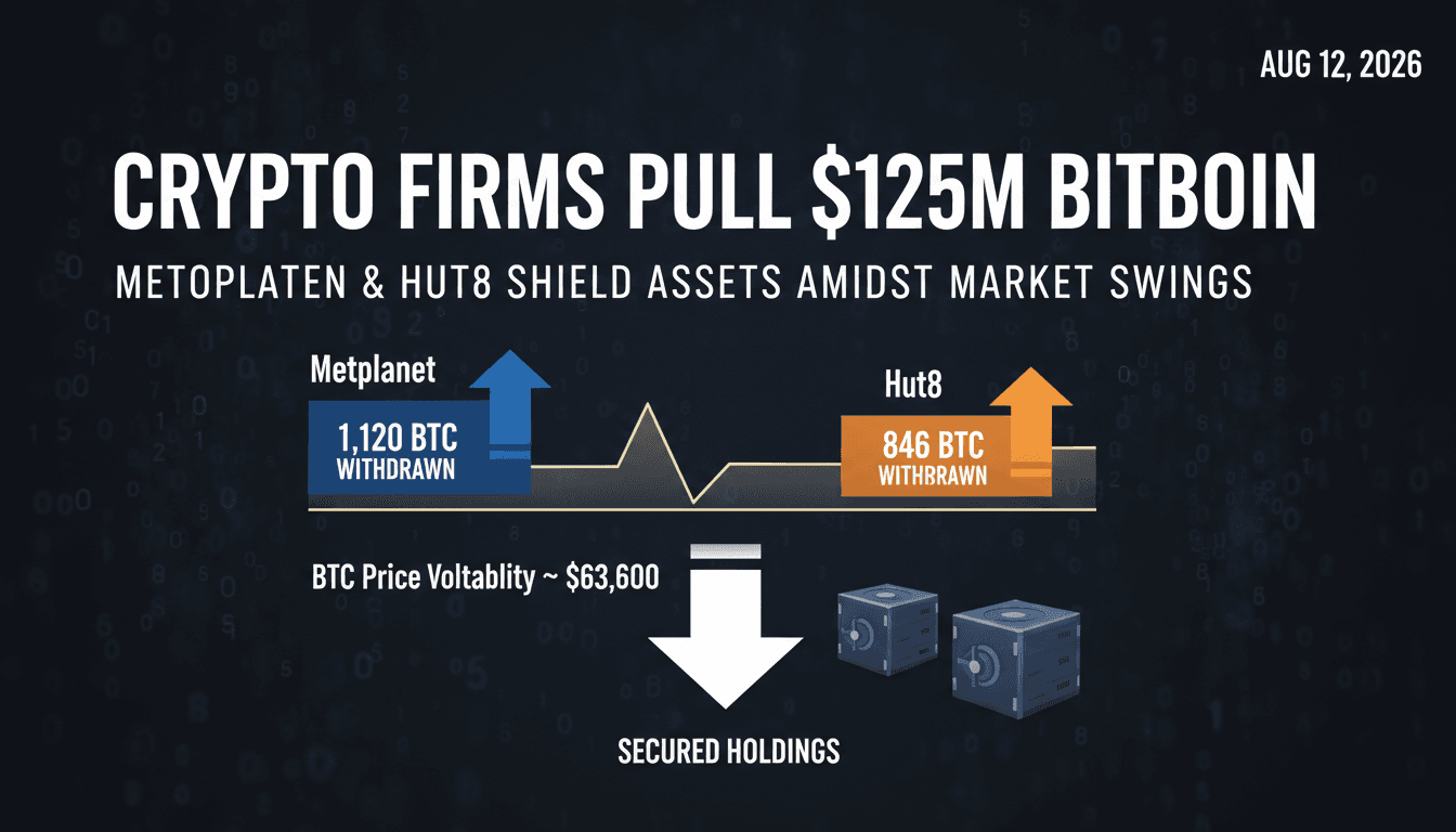 Metaplanet and Hut8 Bitcoin withdrawal analysis