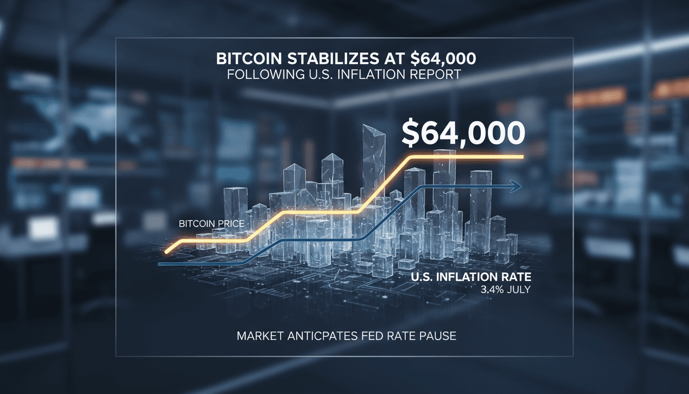 Bitcoin price stabilization analysis following U.S. inflation data