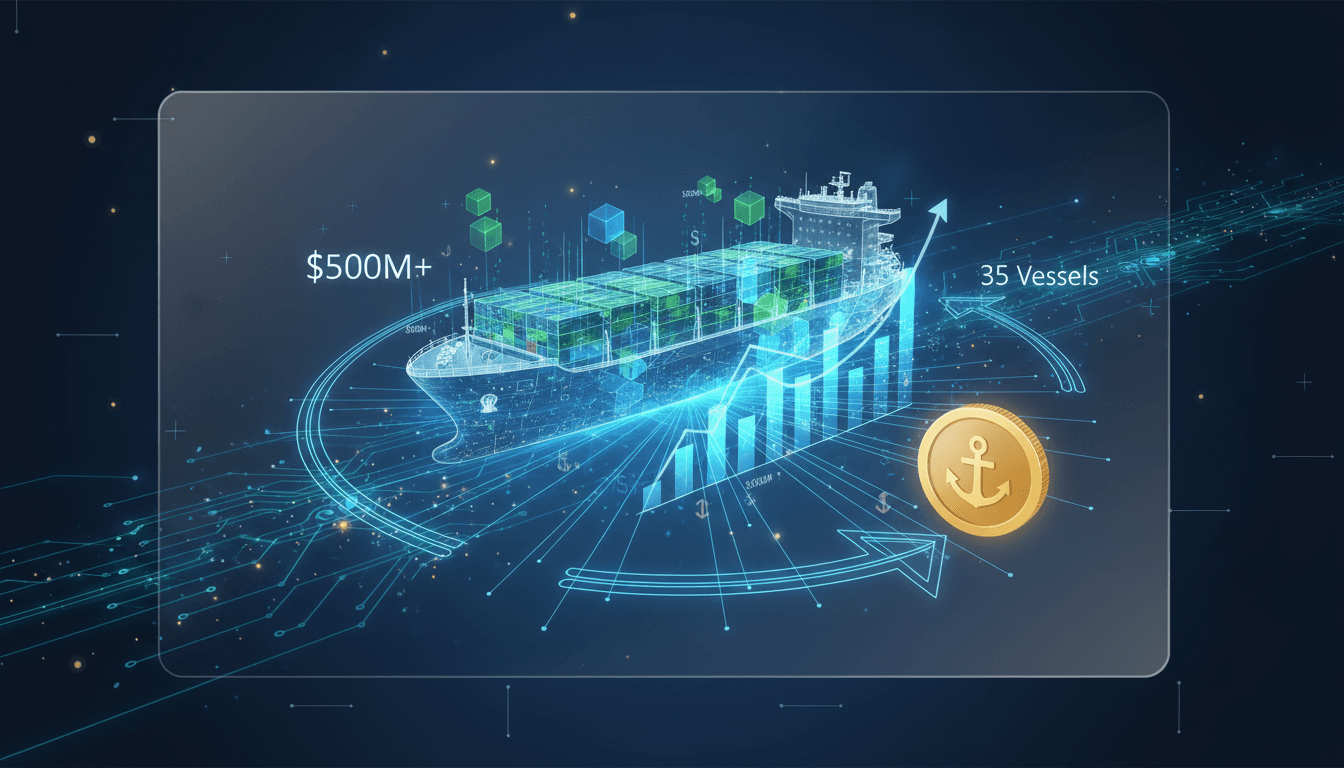 Shipfinex and ADI Chain Collaborate to Tokenize $500 Million Vessel Portfolio